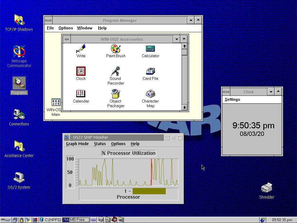 Emulator aplikacji Windowsa 3.x