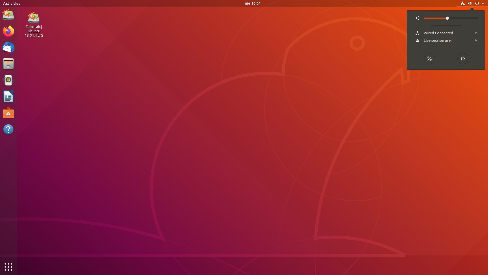 Obrazek przedstawiający główny interfejs systemu