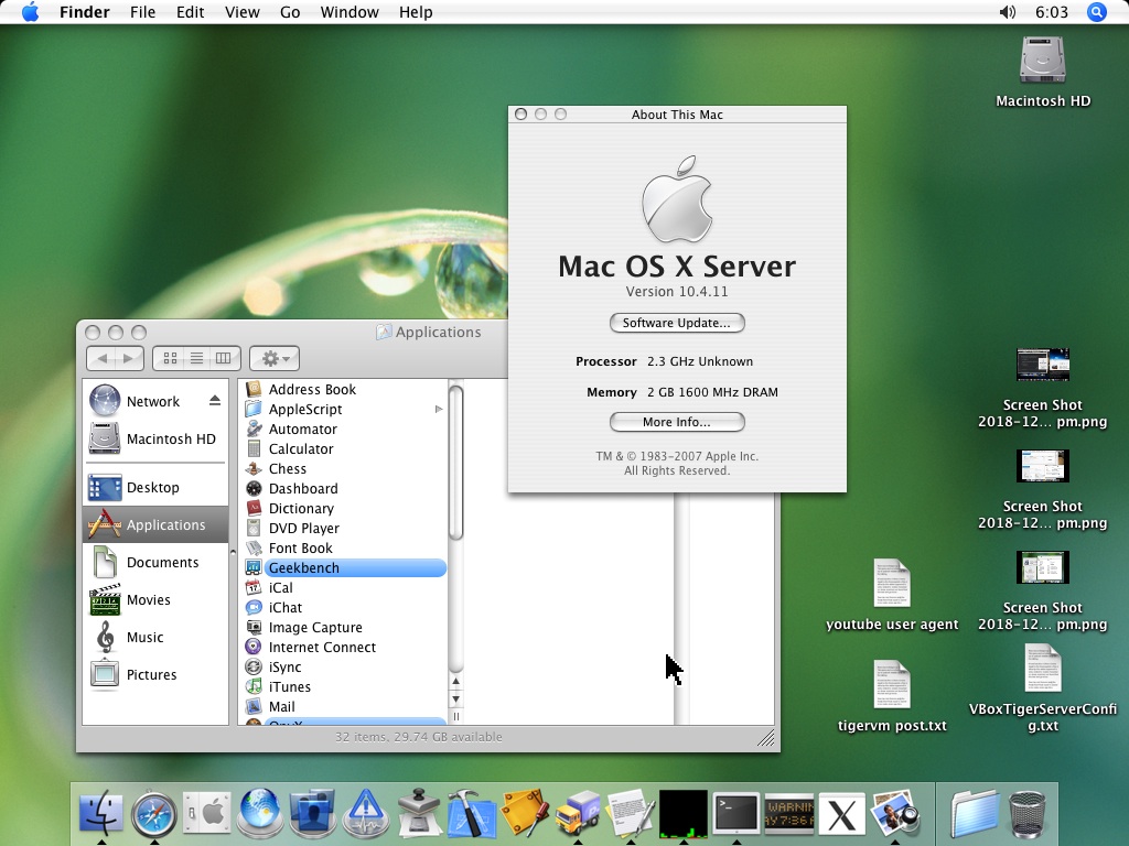 Edycja serwerowa systemu Apple MacOS X.
