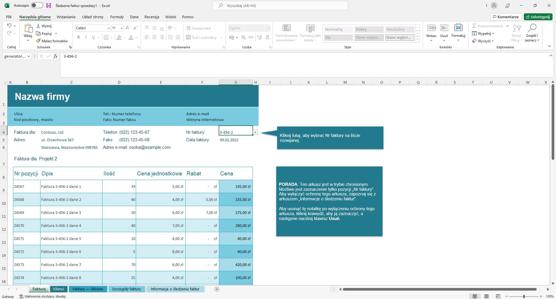 Odświeżony wygląd programu Excel znajdujący się w pakiecie Microsoft 365 (Interfejs Windows 11)