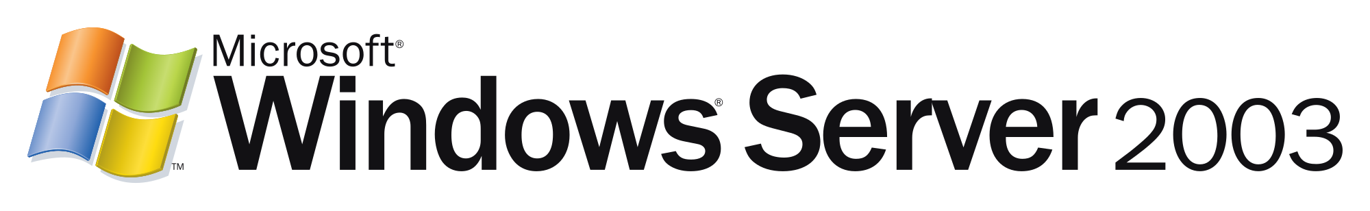 logo windows server 2003